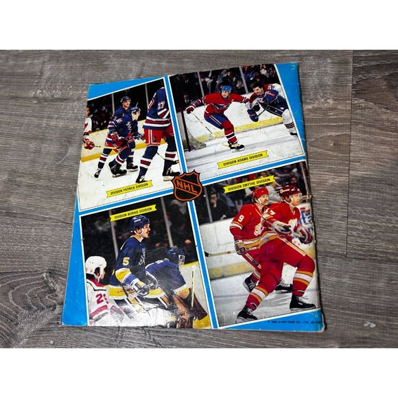 1986 O-Pee-Chee NHL Hockey Sticker EMPTY Album Patrick Roy Stanley - Picture 7 of 7